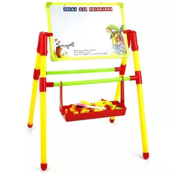 Доска для рисования, с русским алфавитом и аксессуарами