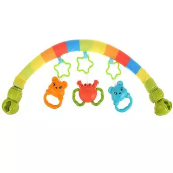 Дуга с игрушками на подвеске, в сумке