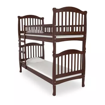 Двухъярусная кровать – Nuovita Altezza Due, nocescuro/темный орех