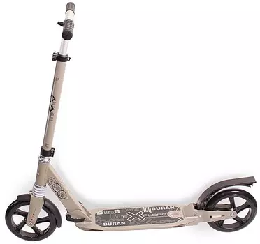 Двухколесный самокат Explore Buran, серый