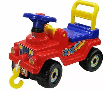 Джип 4х4 - №2, красный