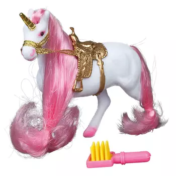 Единорог, флокированное покрытие, с аксессуаром