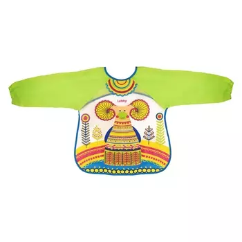 Фартук нагрудный с рукавами Русские мотивы, от 12 мес, eva