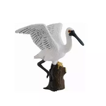 Фигурка - Черноголовая колпица, размер M, 9 х 7 х 9 см.