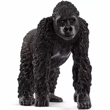 Фигурка - Горилла самка, размер 8 х 7 х 4 см.