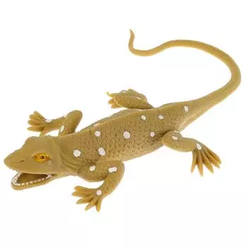 Фигурка из пластизоля – Пустынная игуана, тянучка гель, 30 см.