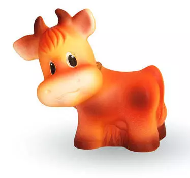 Фигурка из пвх - Корова Пеструшка