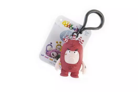 Фигурка из серии Oddbods на брелоке Fuse, 4,5 см.