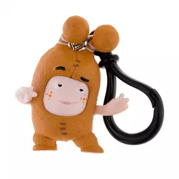 Фигурка из серии Oddbods на брелоке Slick 3 см.
