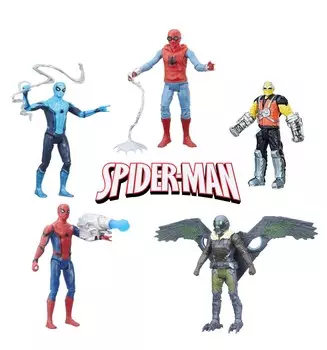 Фигурка из серии Паутинный город Человек-Паук, 15 см., 4 вида