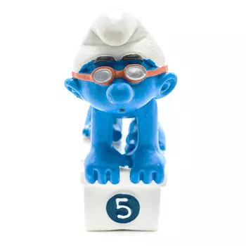 Фигурка из серии Смурфики – Гном Пловец