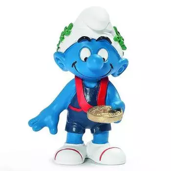 Фигурка из серии Смурфики – Гном Победитель