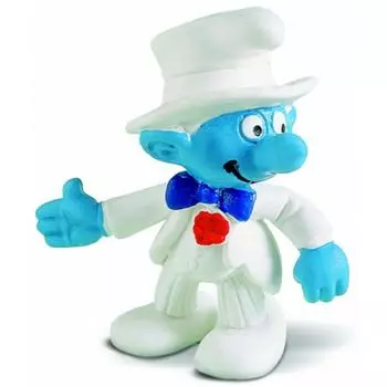 Фигурка из серии Смурфики - Гномик жених