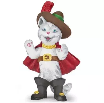 Фигурка - Кот в сапогах, размер 3 х 9 х 4 см.