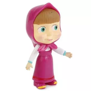 Фигурка Маша и Медведь – Маша в розовом платье