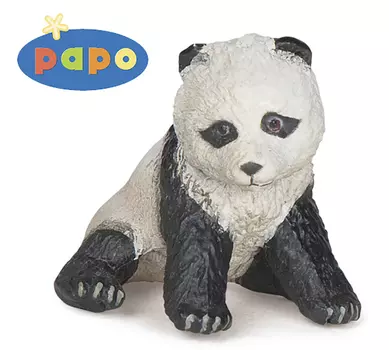 Фигурка Сидящий детеныш панды