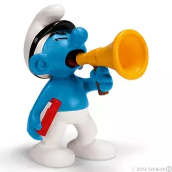 Фигурка Смурфик - Гномик продюсер