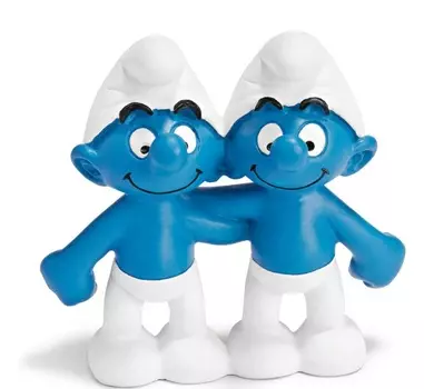 Фигурка Смурфик - Гномы Близнецы