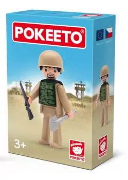 Фигурка солдата 8 см с аксессуарами