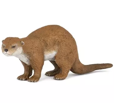 Фигурка Выдра, размер 8 х 2 х 3 см.