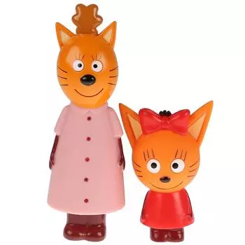 Фигурки для ванны Три Кота - Мама и Карамелька