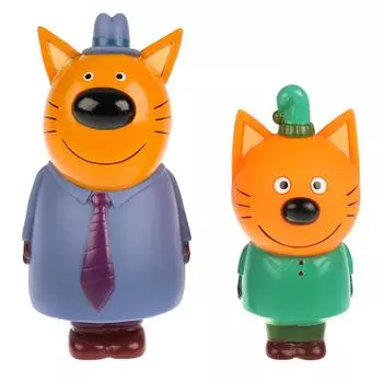 Фигурки для ванны Три Кота - папа и Компот