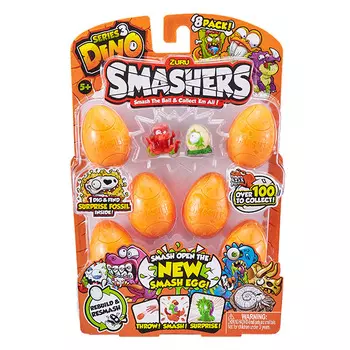 Фигурки из серии Smashers Дино-сюрприз в яйце, 8 шт.