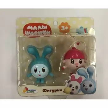 Фигурки Малышарики - Крош и Нюша