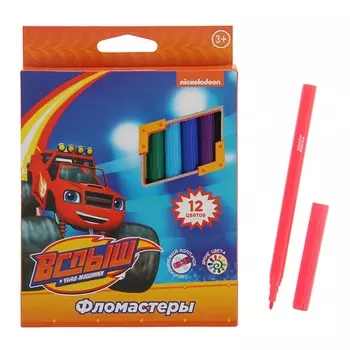 Фломастеры - Вспыш, 12 цветов