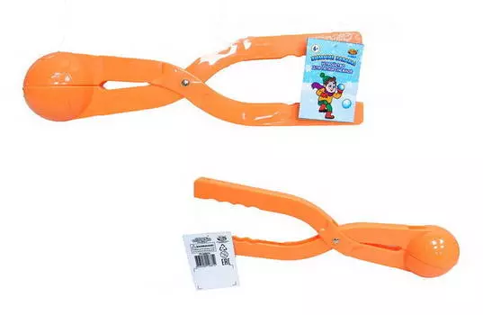 Форма для лепки снежков в виде футбольного мяча - Зимние забавы, диаметр 6 см