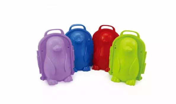 Формочка для лепки снежков - Пингвин, 22 х 16 х 12 см., разные цвета