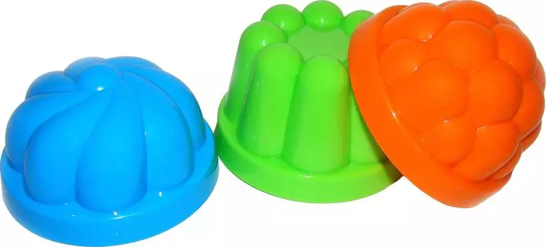 Формочки, 3 шт.