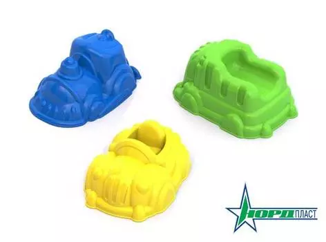 Формочки – Машинки, 3 шт.