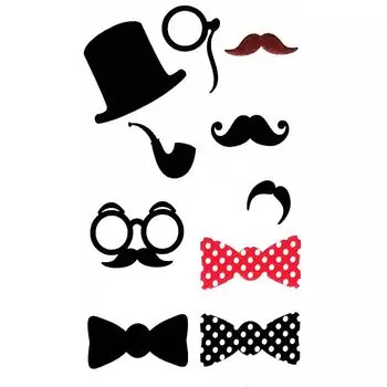 Фотобутафория Сделай Сам – Джентльмен, 10 штук