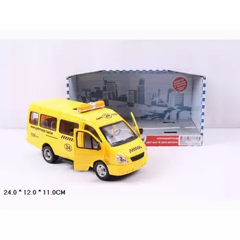 Газель такси из серии Автопарк, 23 см, свет и звук