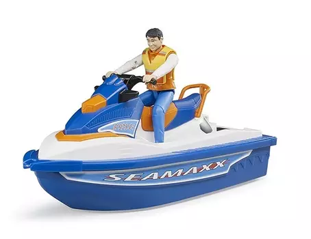 Гидроцикл с фигуркой спасателя