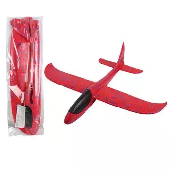 Глайдер из пенопласта, сборный, без механизмов, 46 х 47,5 см, пакет