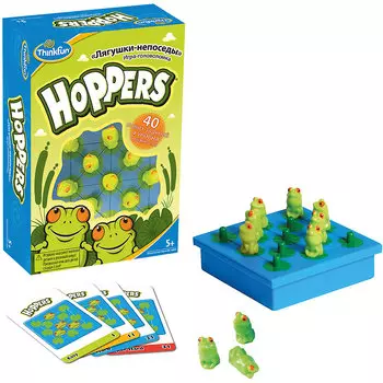 Головоломка-игра ThinkFun «Лягушки-непоседы Hoppers», 6703-RU