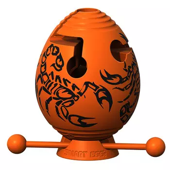 Головоломка из серии Smart Egg - 3D лабиринт в форме яйца Скорпион