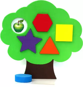 Головоломка-сортер Дерево