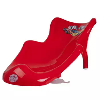 Горка для купания Cars, цвет красный