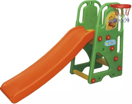 Горка с баскетбольным кольцом Винни Пух