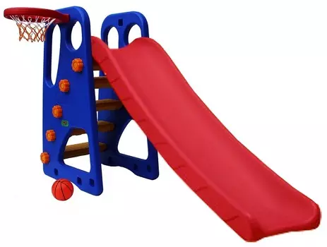 Горка – Жук, с баскетбольным кольцом и мячом