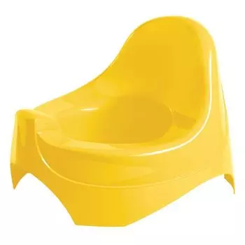 Горшок детский, цвет желтый