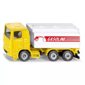 Грузовик с цистерной, размер 10 х 8 х 4 см.