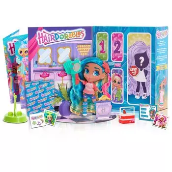 Hairdorables. Кукла-загадка Яркие вечеринки, 3 серия