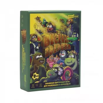 Игра настольная карточная - Веселые зверята, обучающая, тактическая, семейная