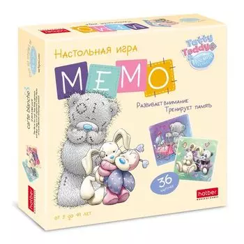 Игра настольная MeToYou – Мемо, 36 карточек