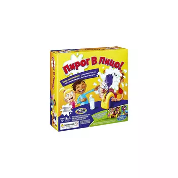 Игра настольная - Пирог в лицо, с рулеткой