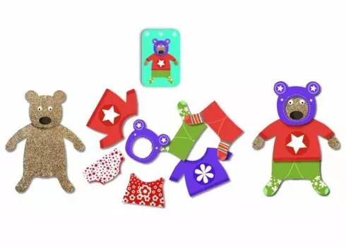 Игра - Одень мишку